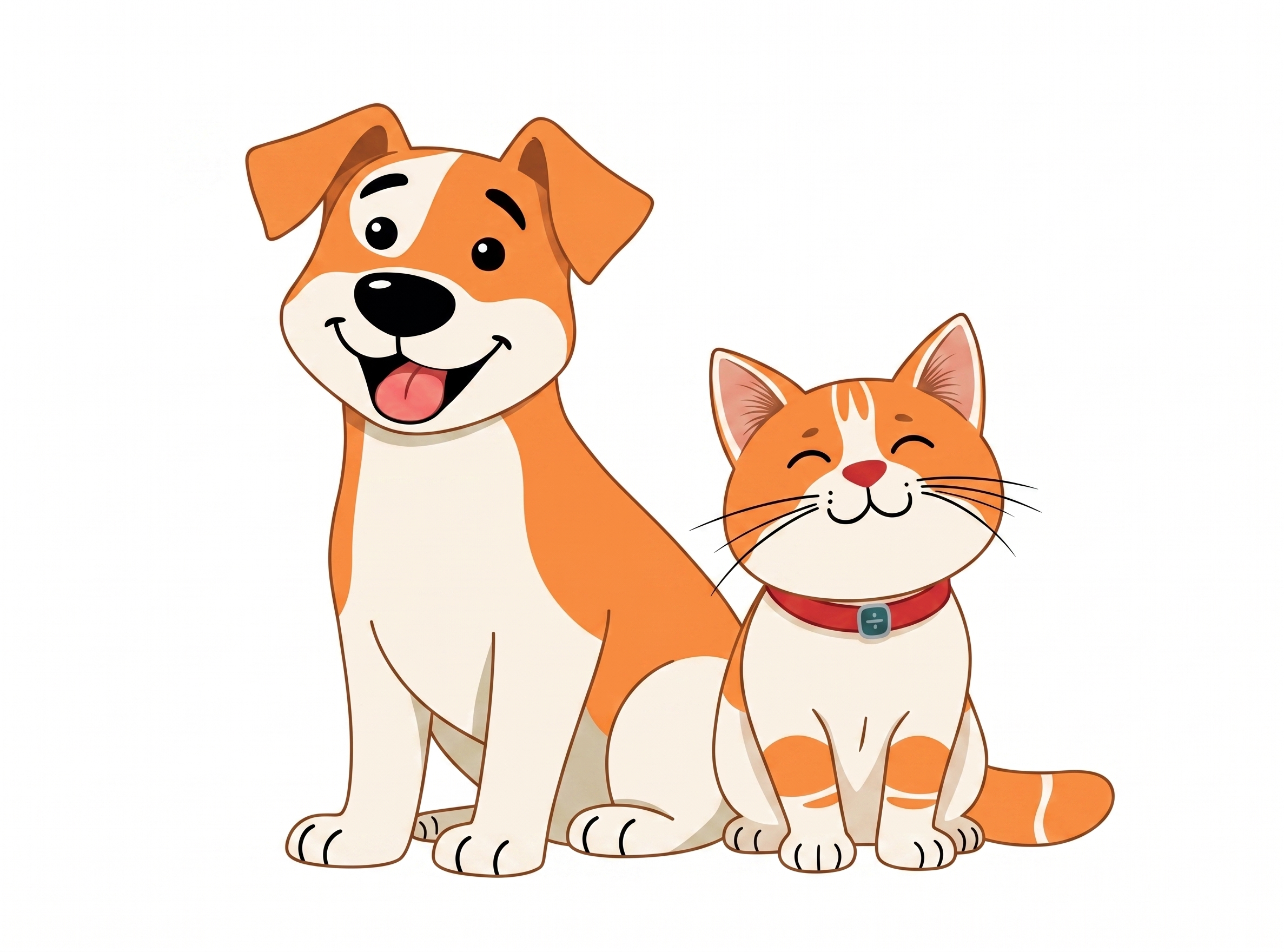 Cachorro e gato